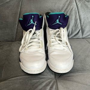 Men’s 11.5 Air Jordan 5 Retro Grape